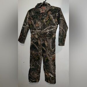 NWOT Redhead SilentHide Kids Unisex Hunting Print Insulated Overalls Winter suit